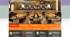 Desktop Screenshot of bowlingservis.net