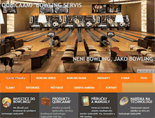 Tablet Screenshot of bowlingservis.net